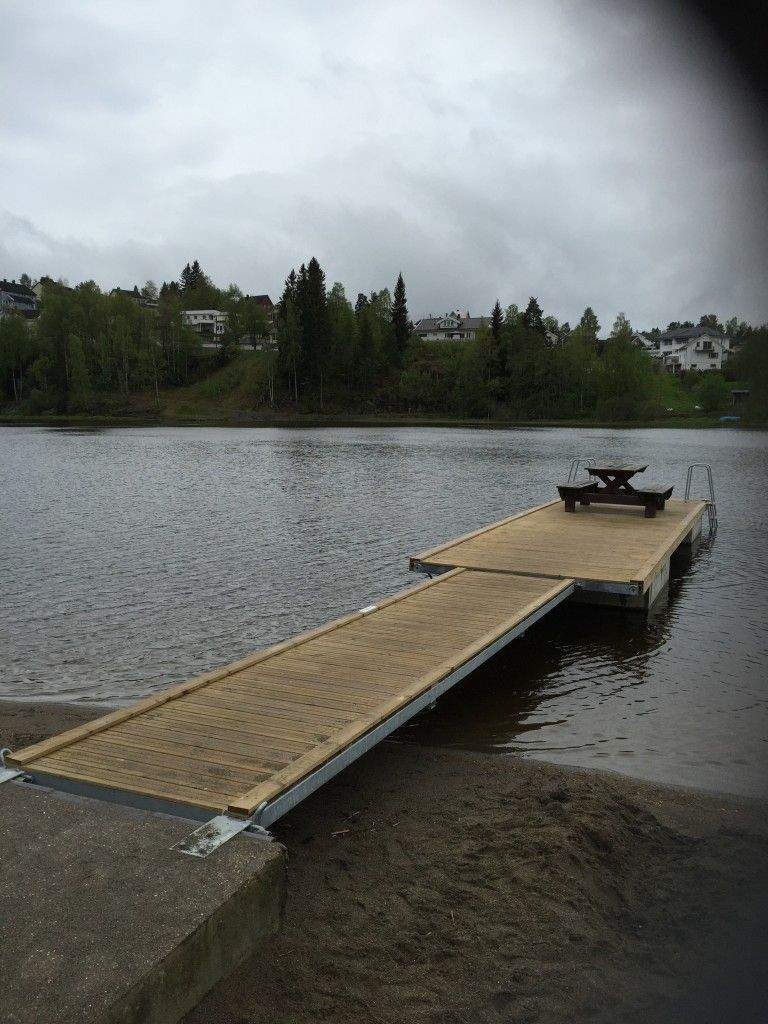 Flytebrygge stål/betong - Småbåthavner